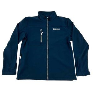 Clique | Men's Telemark Softshell Jacket | Blue & White | Size M